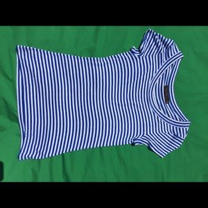 The Limited Striped Sleeveless Blouse